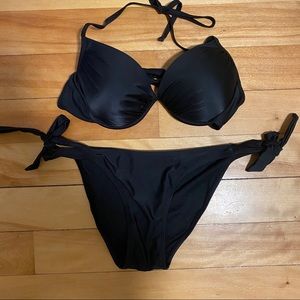Black Underwire Bikini